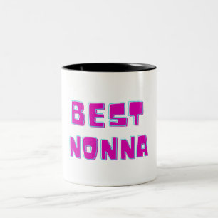 Caneca De Café Em Dois Tons Rosa Melhor Não-Mug