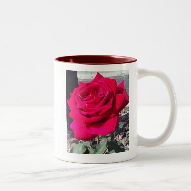 Caneca De Café Em Dois Tons ROSA nº 1 MUG (Direita)