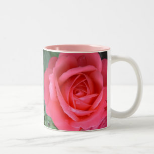 Caneca De Café Em Dois Tons Rosas rosa Mug Coffee Cup Belo Decinto Rosa