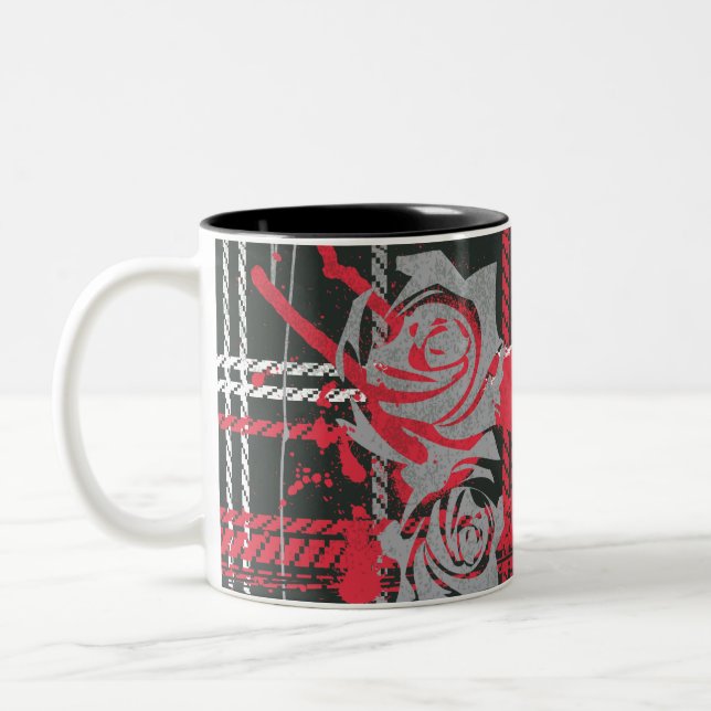 Caneca De Café Em Dois Tons Rosas Supergirl (Esquerda)