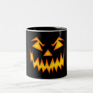 Caneca De Café Em Dois Tons Rosto de Café de Cerâmica