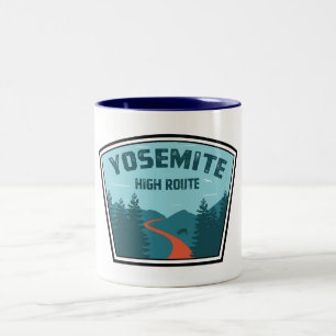 Caneca De Café Em Dois Tons Rota Alta de Yosemite