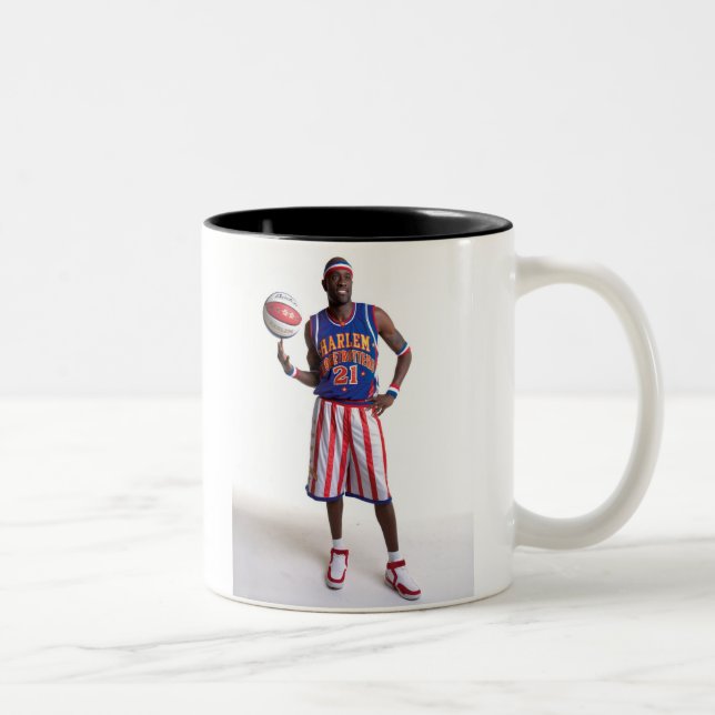 Caneca De Café Em Dois Tons Rotação especial da bola de K (Direita)