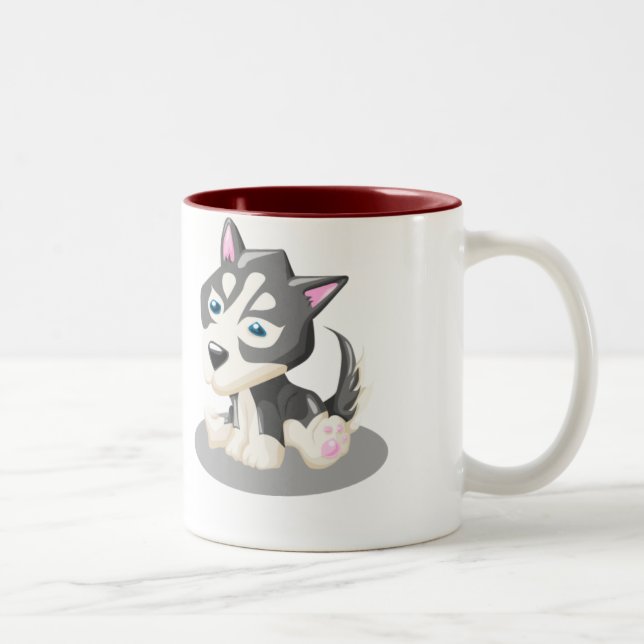 Caneca De Café Em Dois Tons Rouco de Chisai - (Direita)