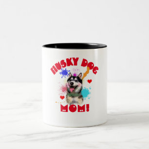 Caneca De Café Em Dois Tons Rouco Mãe Cachorro Melhor Cachorro Mãe Nunca