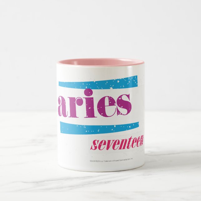 Caneca De Café Em Dois Tons Roxo do Aries (Centro)