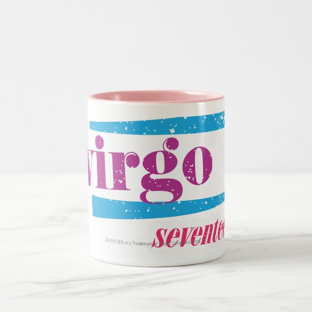 Caneca De Café Em Dois Tons Roxo do Virgo (Centro)