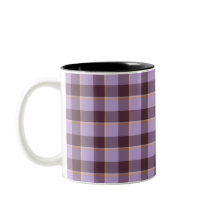 Roxo Xadrez Bege Claro e Marrom Intenso