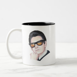 Caneca De Café Em Dois Tons Roy Orbison