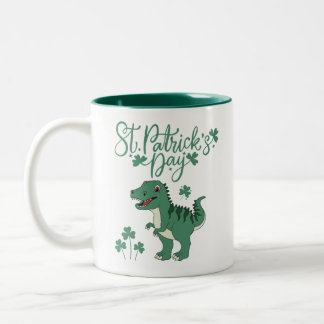 Caneca De Café Em Dois Tons Rua de Dino.