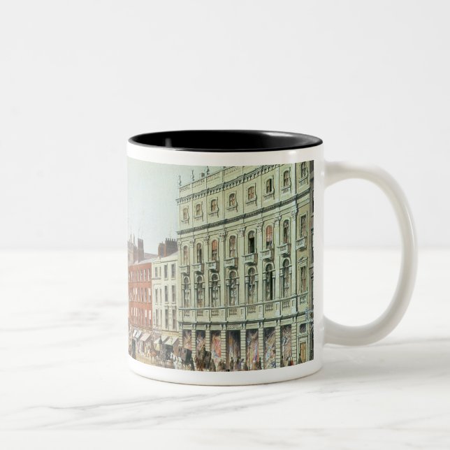 Caneca De Café Em Dois Tons Rua de Sackville, Dublin (Direita)