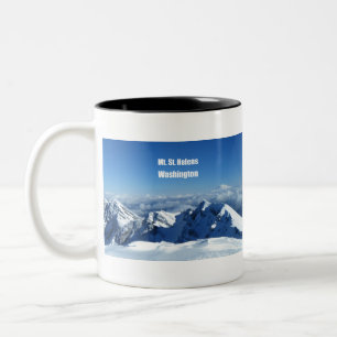 Caneca De Café Em Dois Tons Rua do Monte Helens - Monte Rainier