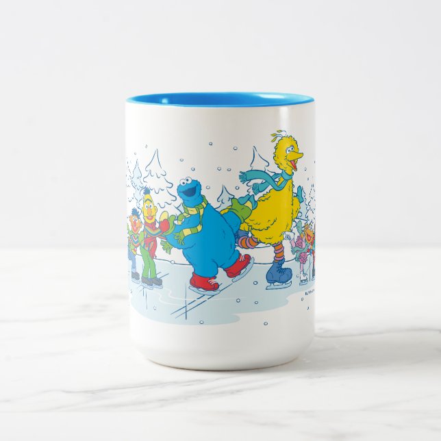 Caneca De Café Em Dois Tons Rua Sésamo | Amigos De Ice (Centro)
