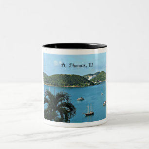 Caneca De Café Em Dois Tons Rua. Thomas, VI