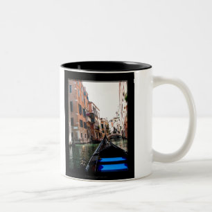 Caneca De Café Em Dois Tons Ruas de Veneza