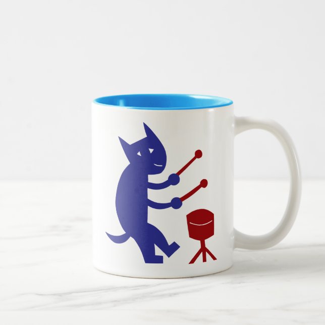 Caneca De Café Em Dois Tons Rufar (Direita)
