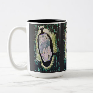 Caneca De Café Em Dois Tons Rugido do Leão