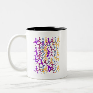 Caneca De Café Em Dois Tons Runners Mug