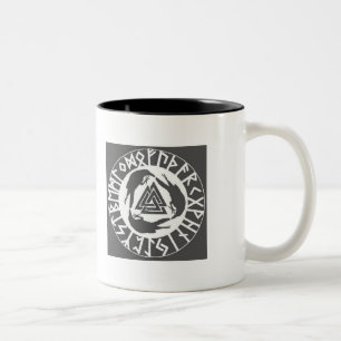 Caneca De Café Em Dois Tons runrngravTsm