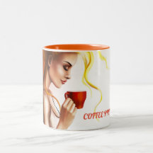 Ruptura bonito da tarde do café