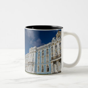 Caneca De Café Em Dois Tons Rússia, Rua. Petersburgo, Palácio de Catherine (