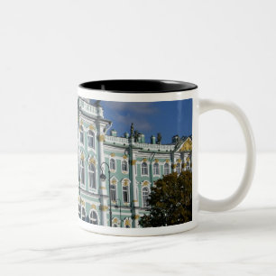 Caneca De Café Em Dois Tons Rússia, São Petersburgo, Palácio de Inverno, O 2