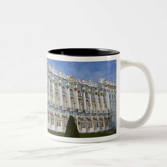Caneca De Café Em Dois Tons Rússia, São Petersburgo, Pushkin, Catherine's 4 (Direita)