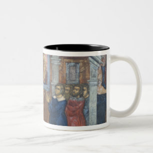 Caneca De Café Em Dois Tons Rússia, Yaroslavl, afresco na Catedral de S.