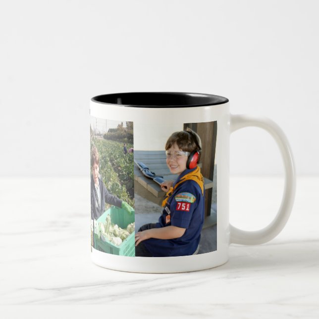 Caneca De Café Em Dois Tons Ryan (Direita)