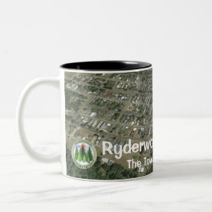 Caneca De Café Em Dois Tons Ryderwood Mug (número 1 num conjunto de 4)