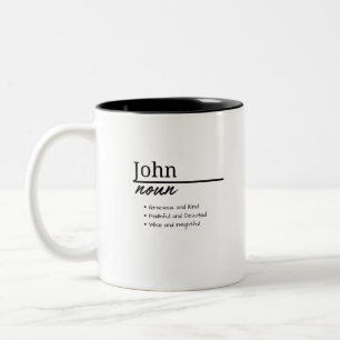 Caneca De Café Em Dois Tons Sábio e Invisível
