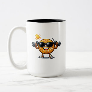 Caneca De Café Em Dois Tons Saco de Bíceps