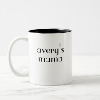 Caneca De Café Em Dois Tons Saco de mão personalizado, Saco de mão de presente