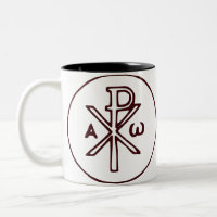 Sagrado Cristograma Chi-Rho Arte Refinado
