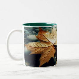 Caneca De Café Em Dois Tons Saídas No Rio