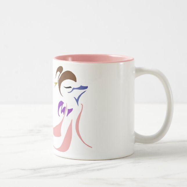Caneca De Café Em Dois Tons Sakura (Direita)