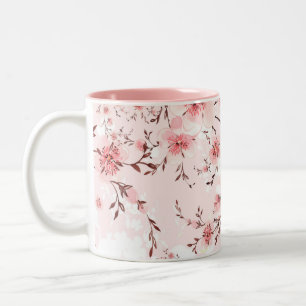 Caneca De Café Em Dois Tons Sakura
