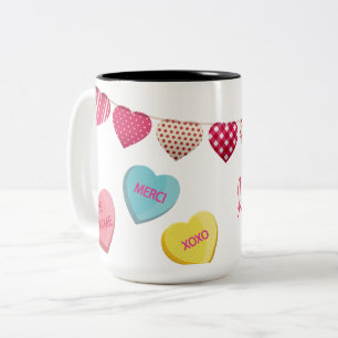 Caneca De Café Em Dois Tons Sal de amor