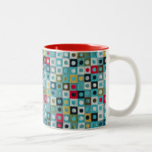 Sala da Família Squircleghan 11 oz Mug de dois ton
