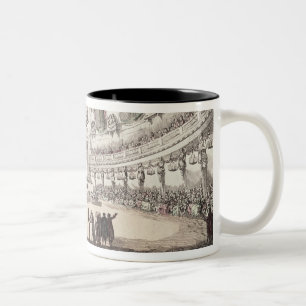 Caneca De Café Em Dois Tons Sala de concertos em Veneza, século XVIII (inglê