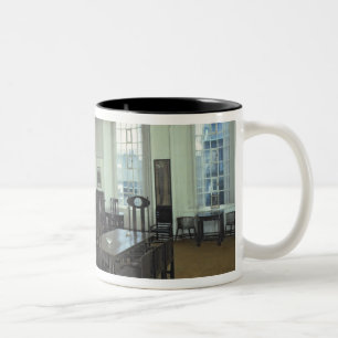 Caneca De Café Em Dois Tons Sala de Mackintosh