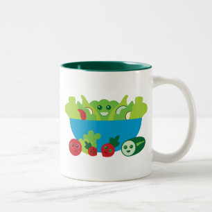 Caneca De Café Em Dois Tons Salada