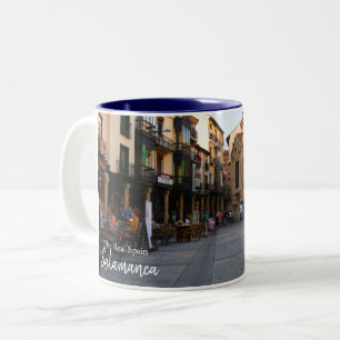 Caneca De Café Em Dois Tons Salamanca - A Espanha Real