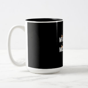 Caneca De Café Em Dois Tons Salvar a borboleta dos monarcas
