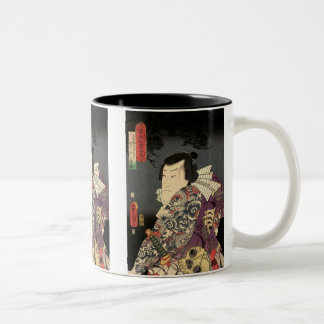 Caneca De Café Em Dois Tons Samurai de Tatted