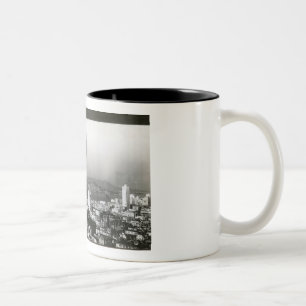 Caneca De Café Em Dois Tons San Francisco da parte superior do vintage da