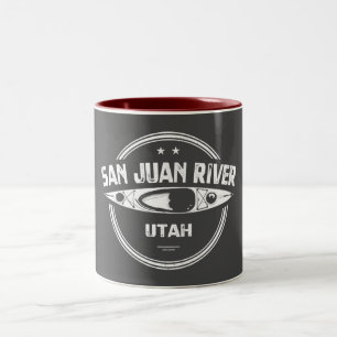 Caneca De Café Em Dois Tons San Juan River