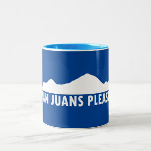 Caneca De Café Em Dois Tons San Juans, por favor