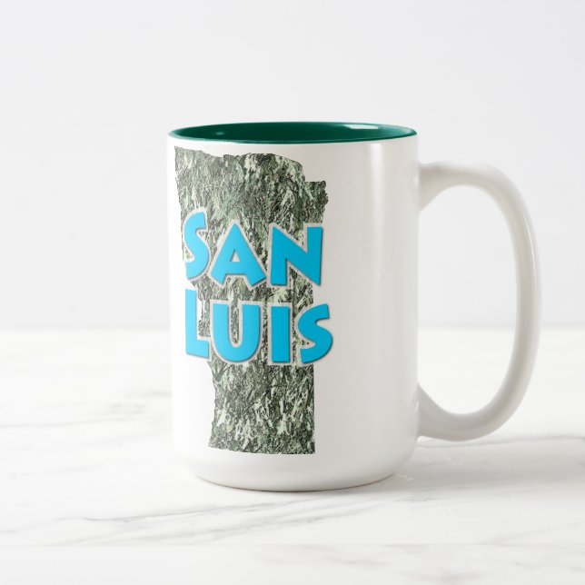 Caneca De Café Em Dois Tons San Luis (Direita)
