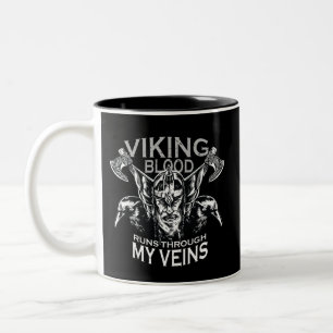 Caneca De Café Em Dois Tons Sangue vivo